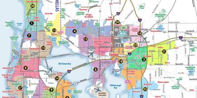 San Francisco bay area zip code mapa