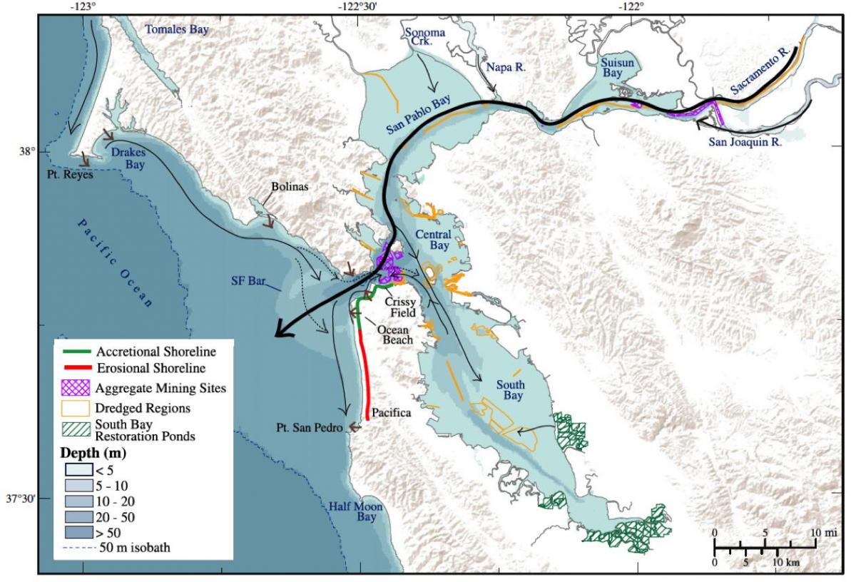 Mapa San Francisco bay sakonera
