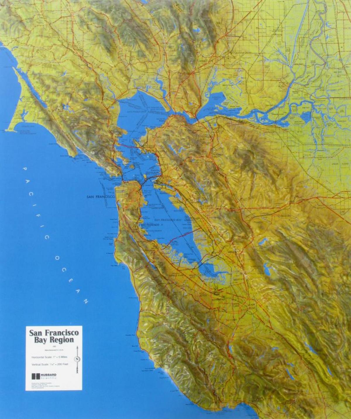 Mapa San Francisco erliebea