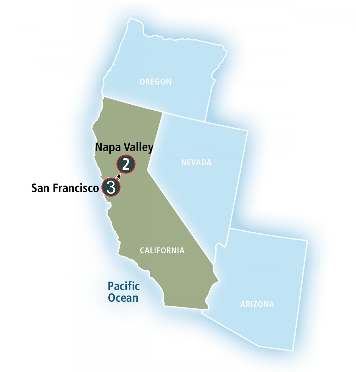 Mapa San Francisco va