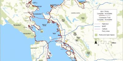 San Francisco bay mendi mapa