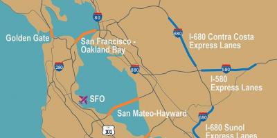 Bidesaria errepide San Francisco mapa