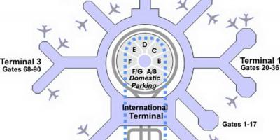 Mapa SFO terminal g